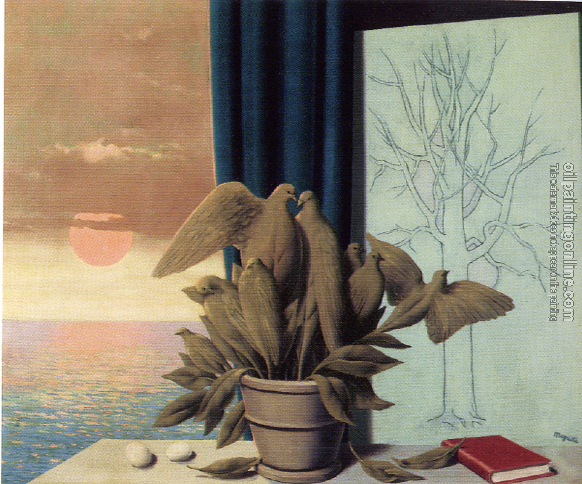 Magritte, Rene - the hyphen